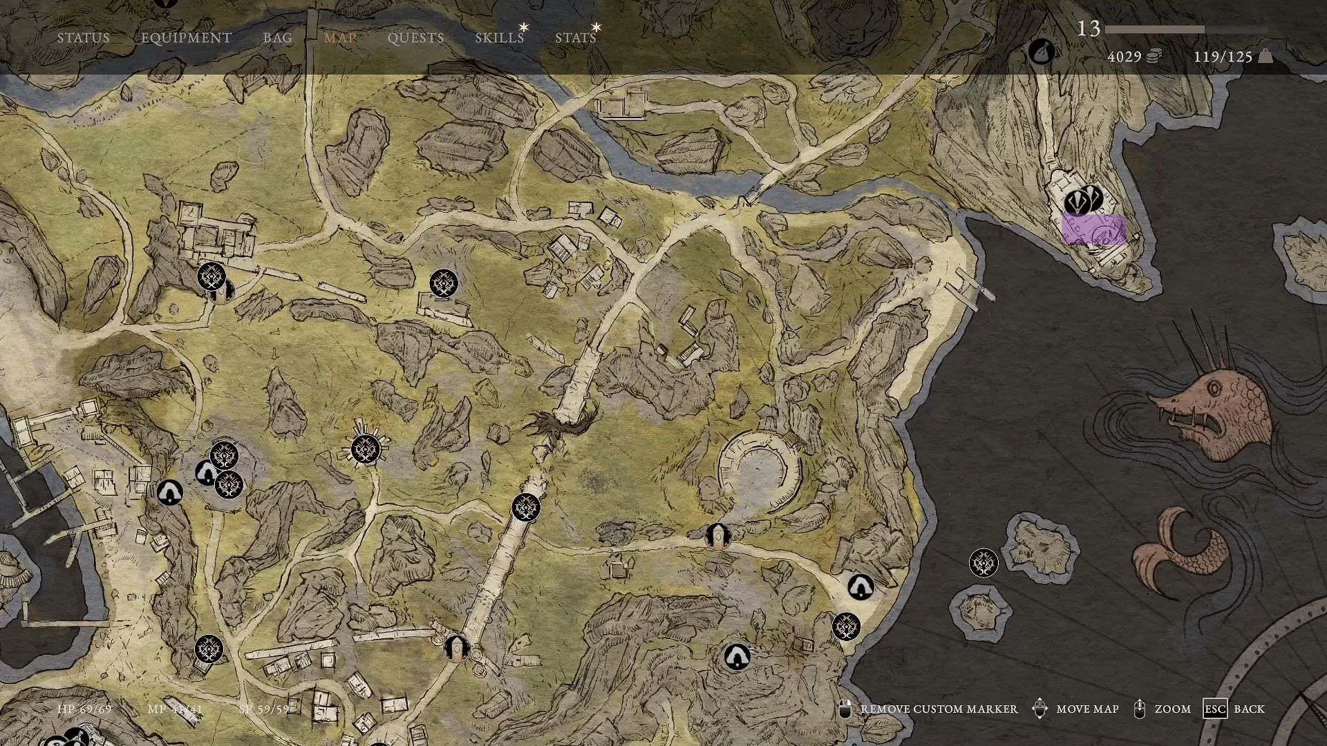 Castaways' cave whereabouts in The Last Voyage quest(Image via Awaken Realms || YouTube/Internet Tomato)